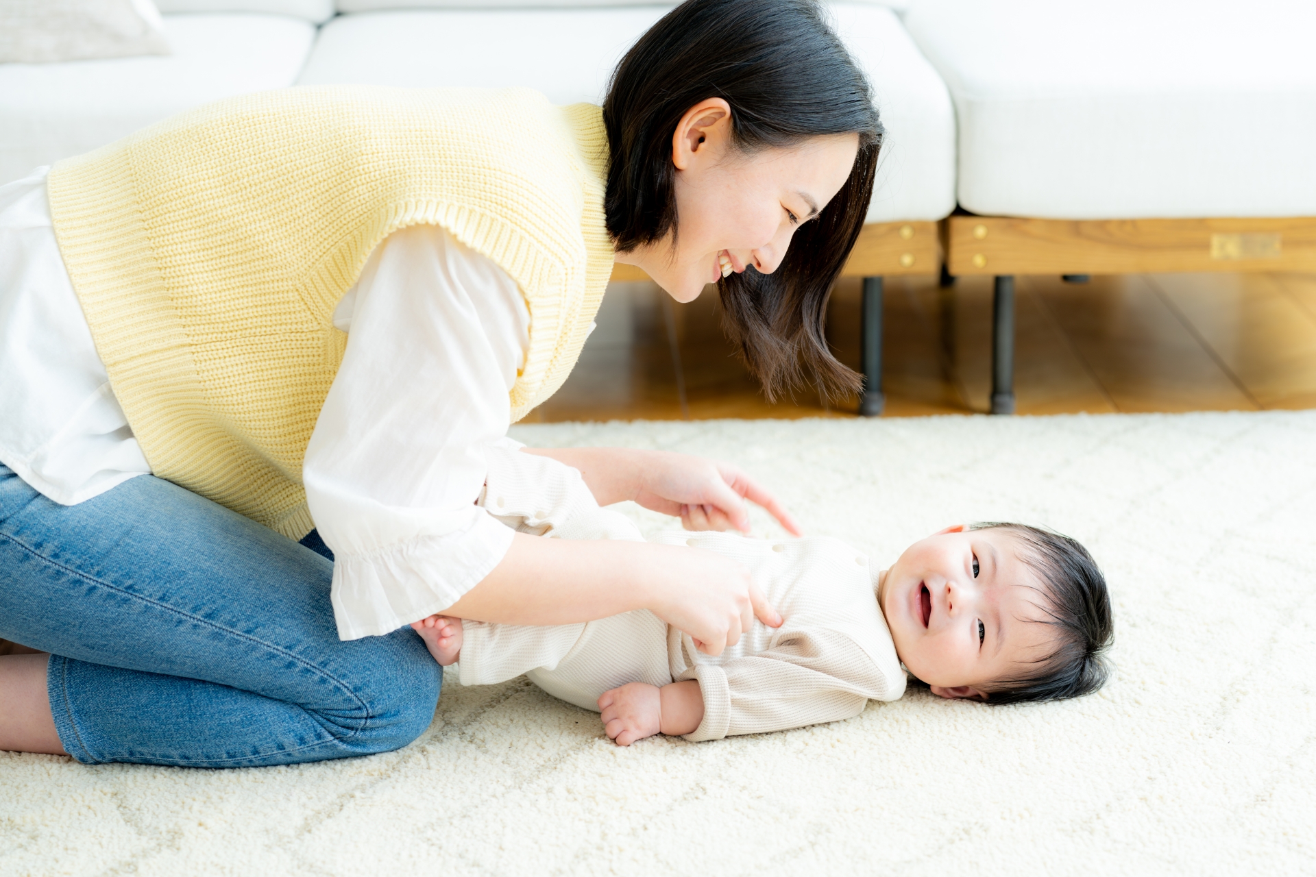 ねんね期の赤ちゃん