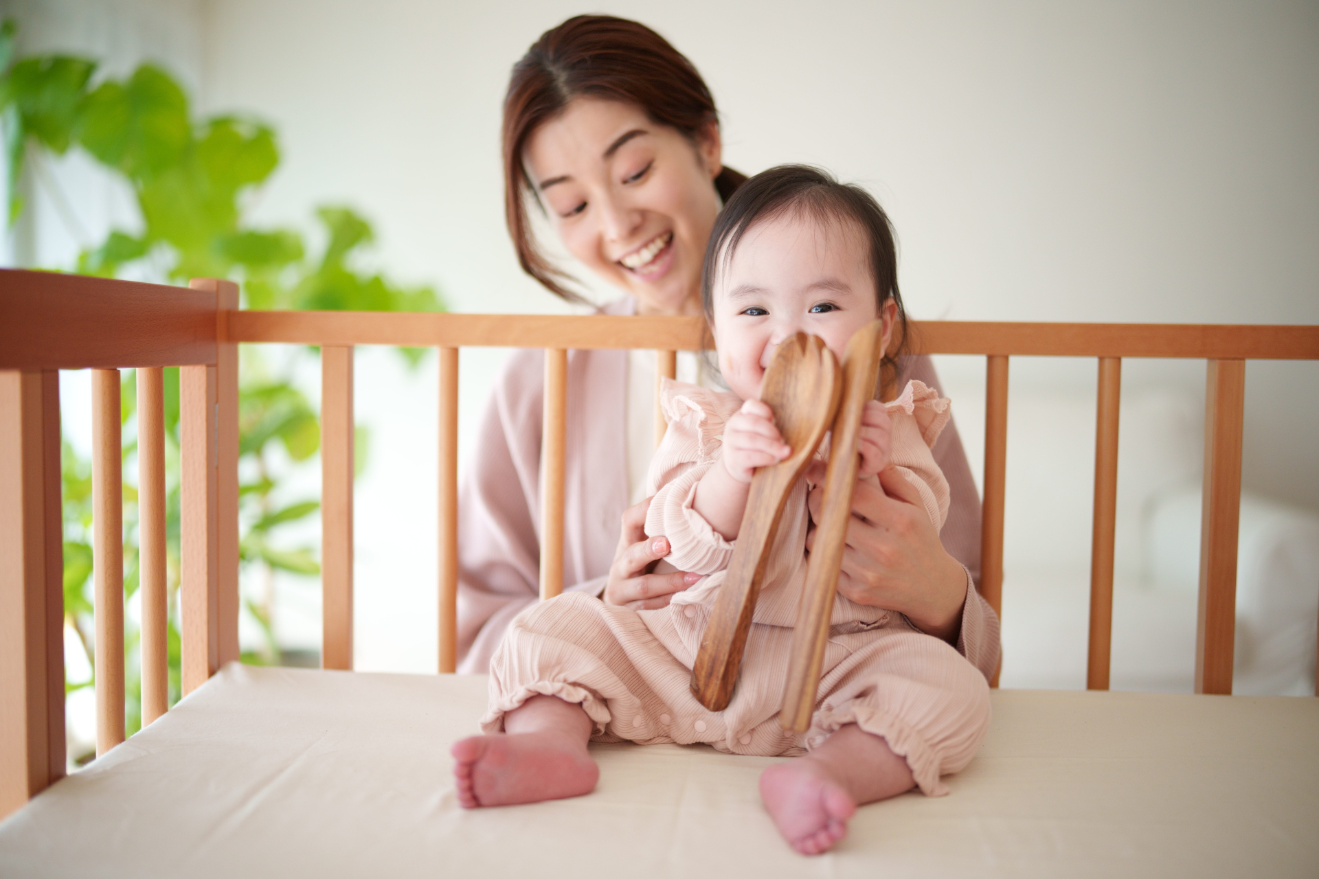 おすわり期の赤ちゃん