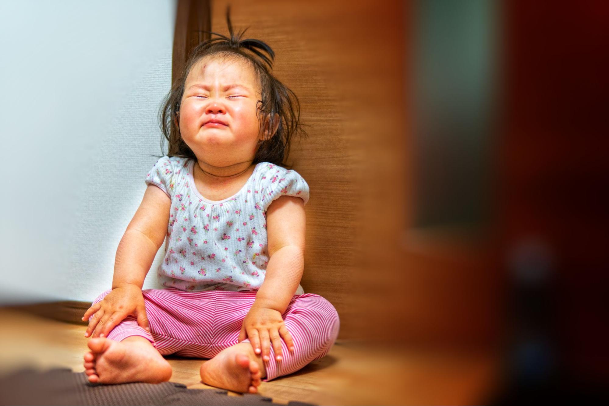 嫌がる子ども