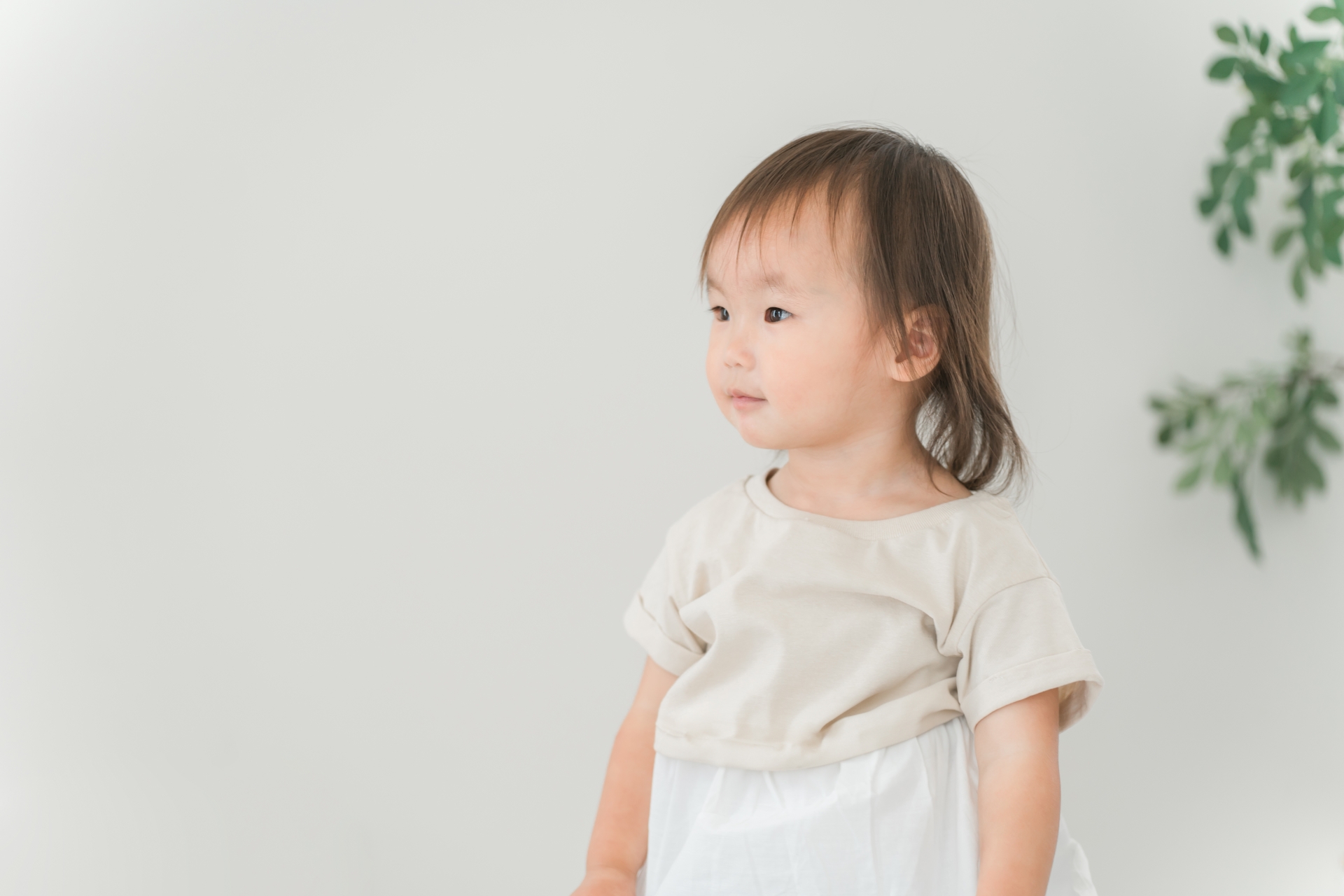 まっすぐたつ子ども