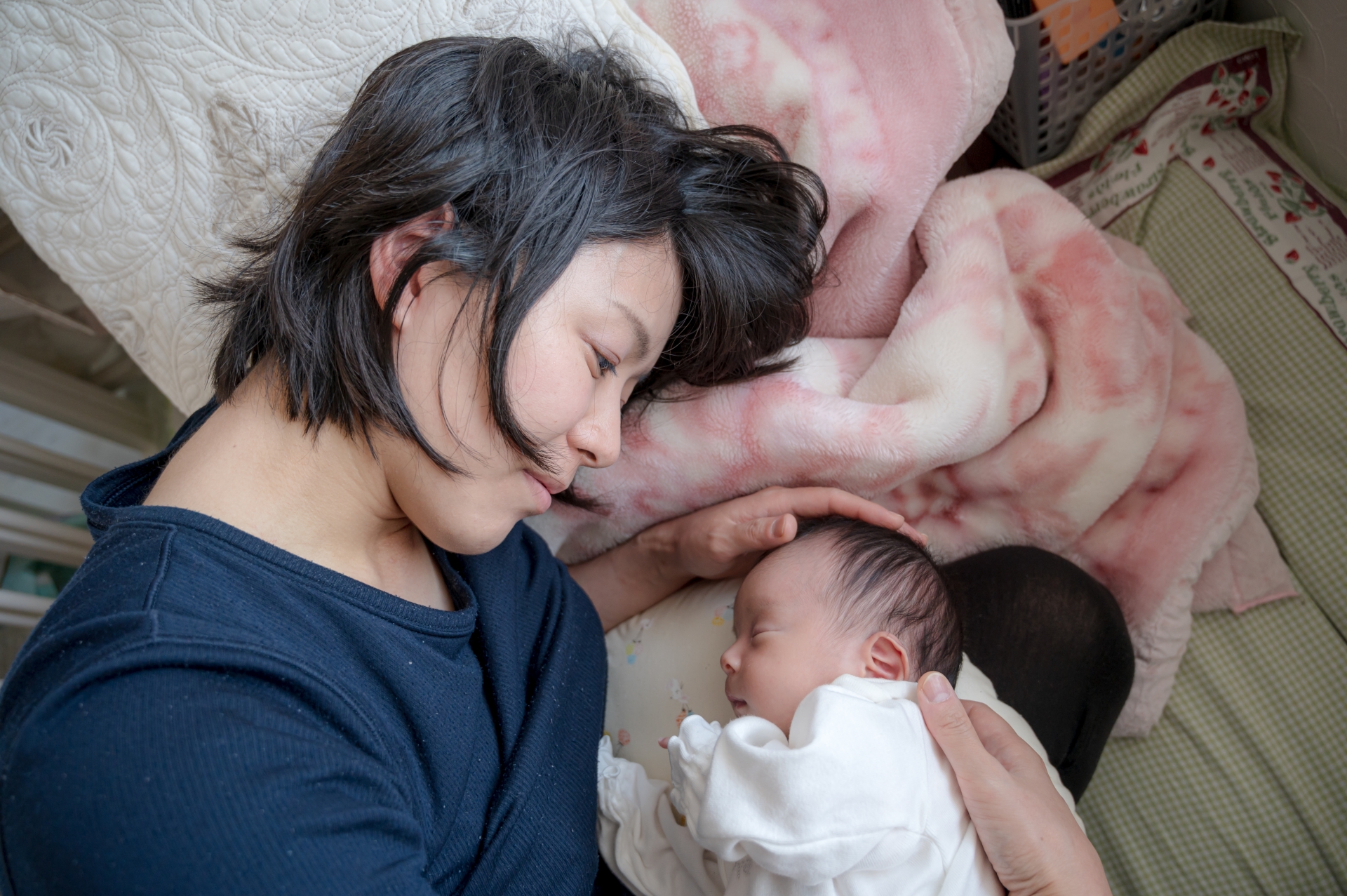 赤ちゃんとママ