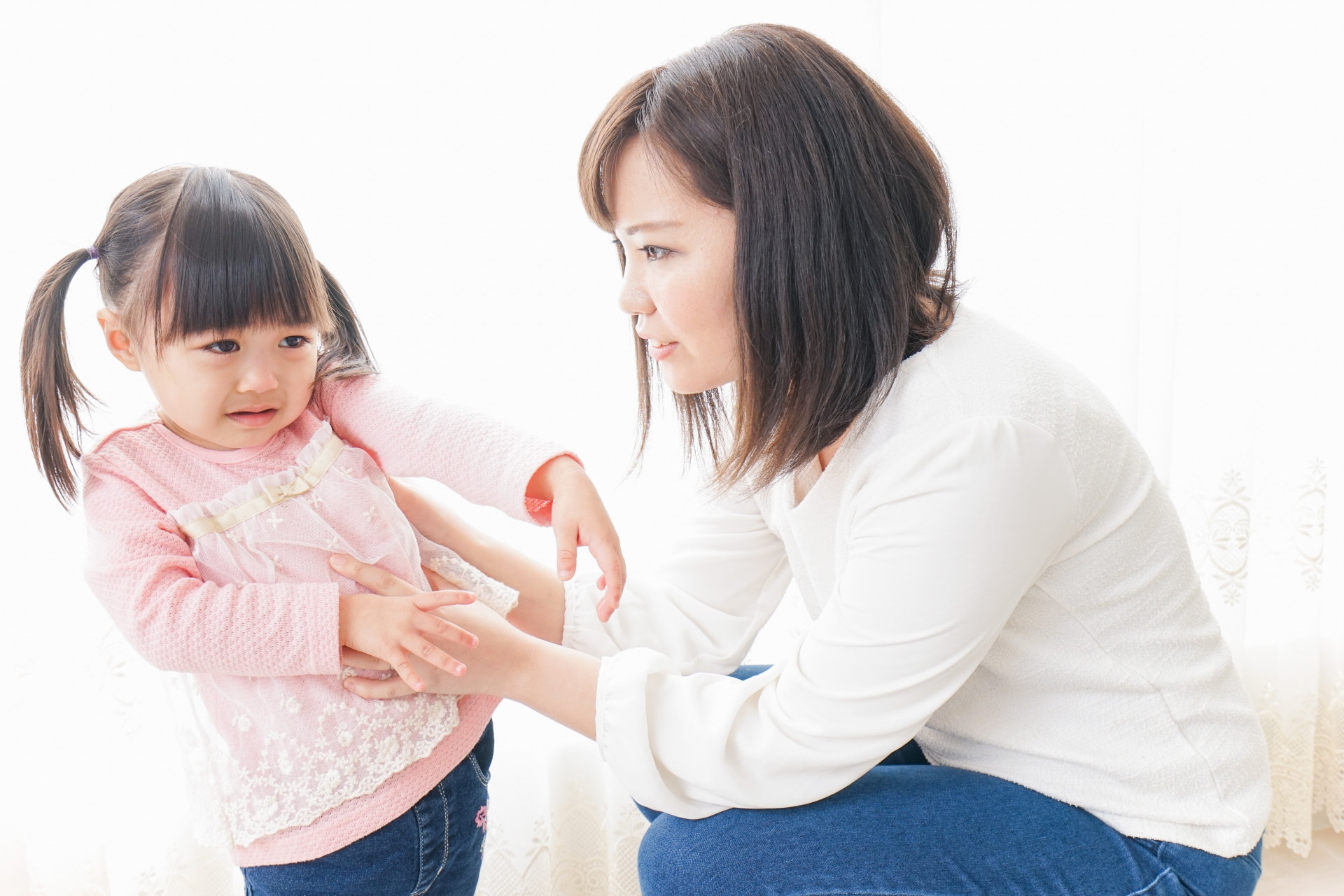 嫌がる子ども