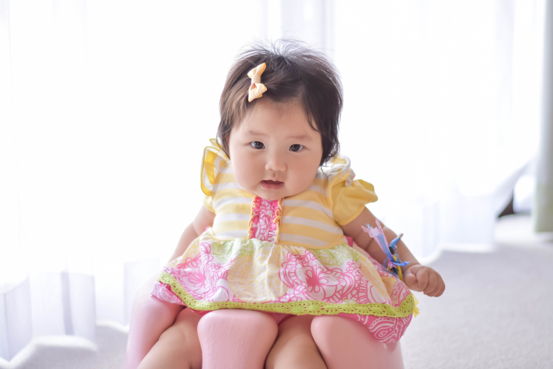 おめかしした女の子