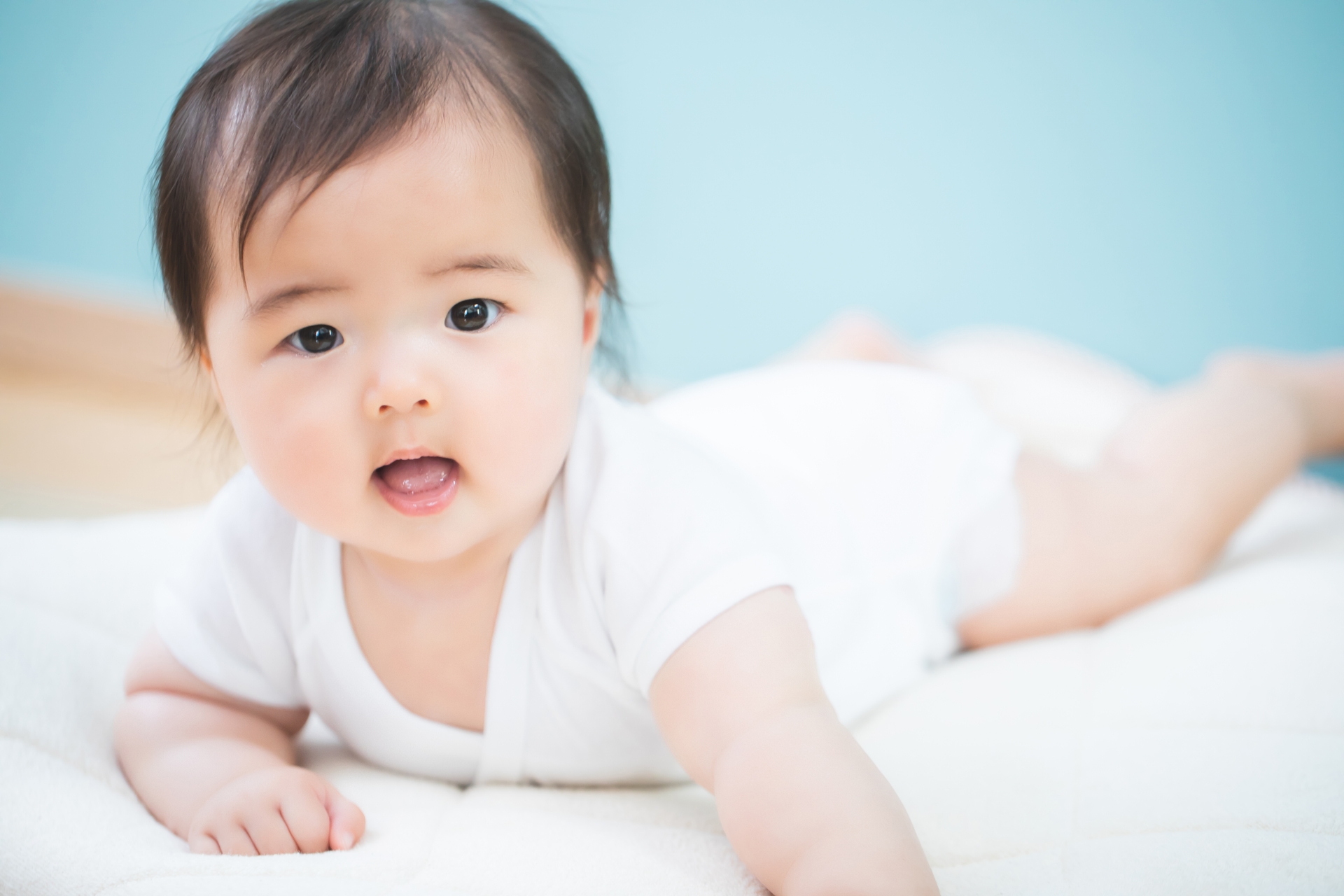 首のすわった赤ちゃん