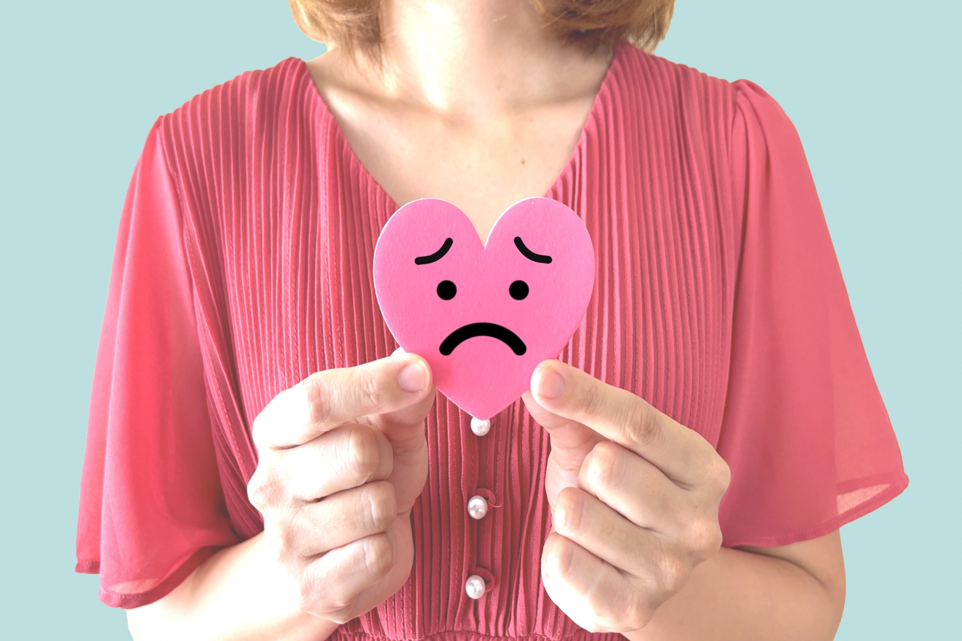 泣き顔のハート