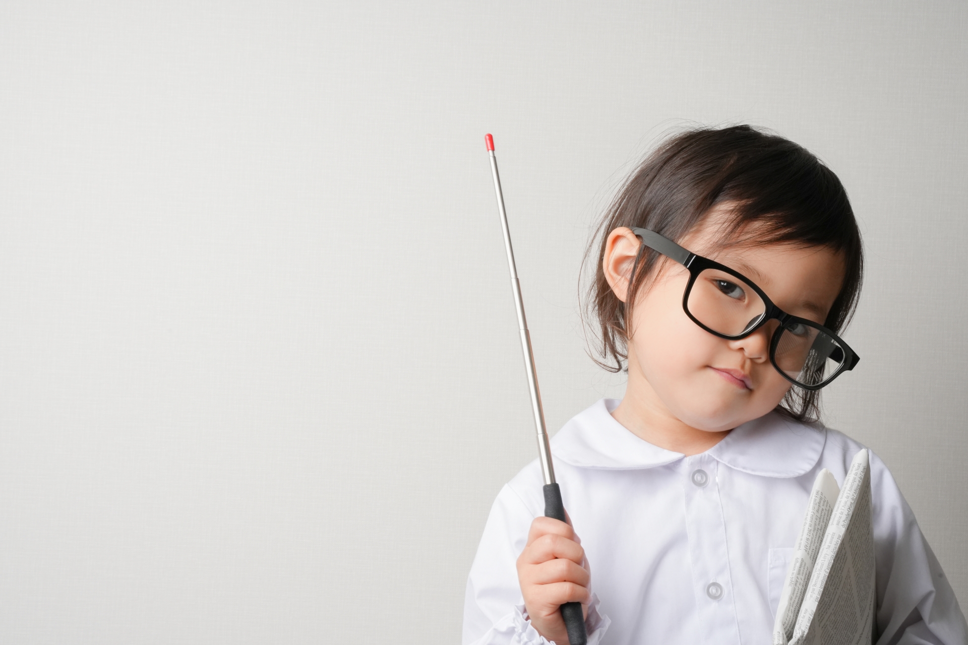 先生風の子ども