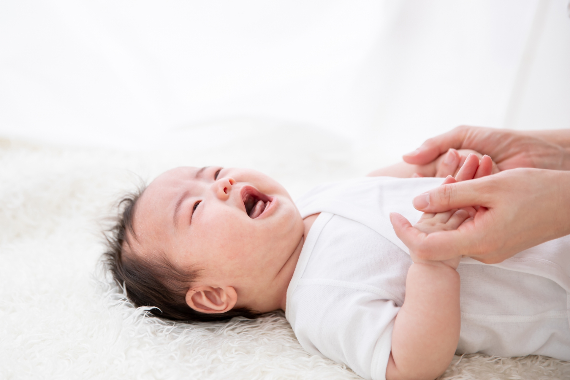 機嫌の悪い赤ちゃん