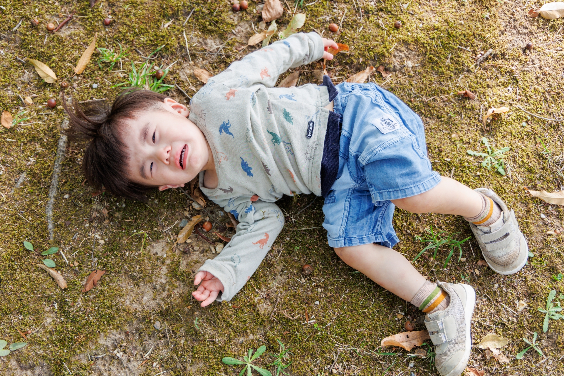 わがままをする男の子