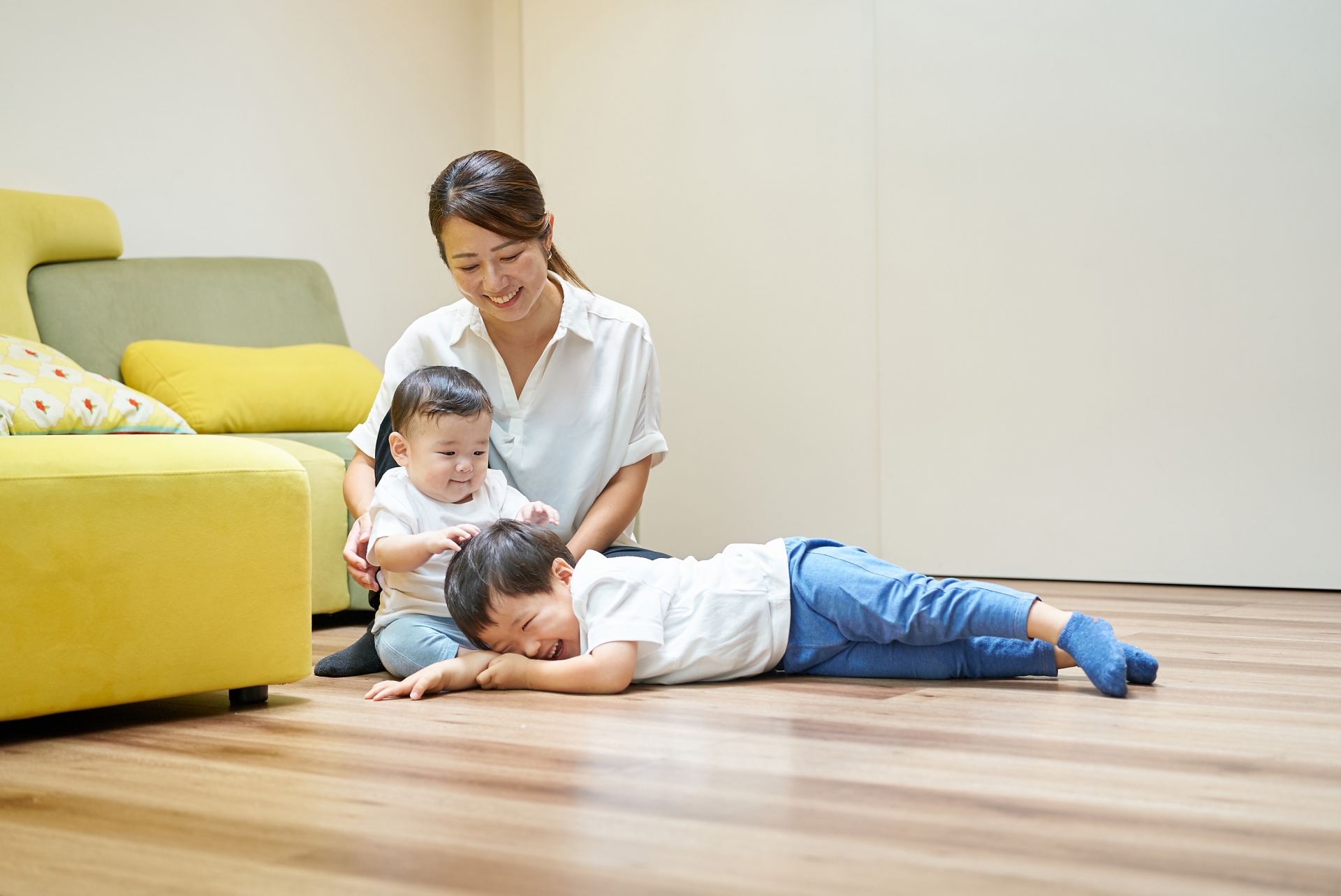 幸せな親子時間