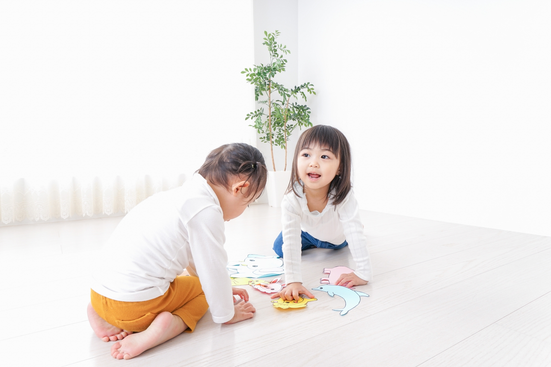 子ども同士で遊ぶ