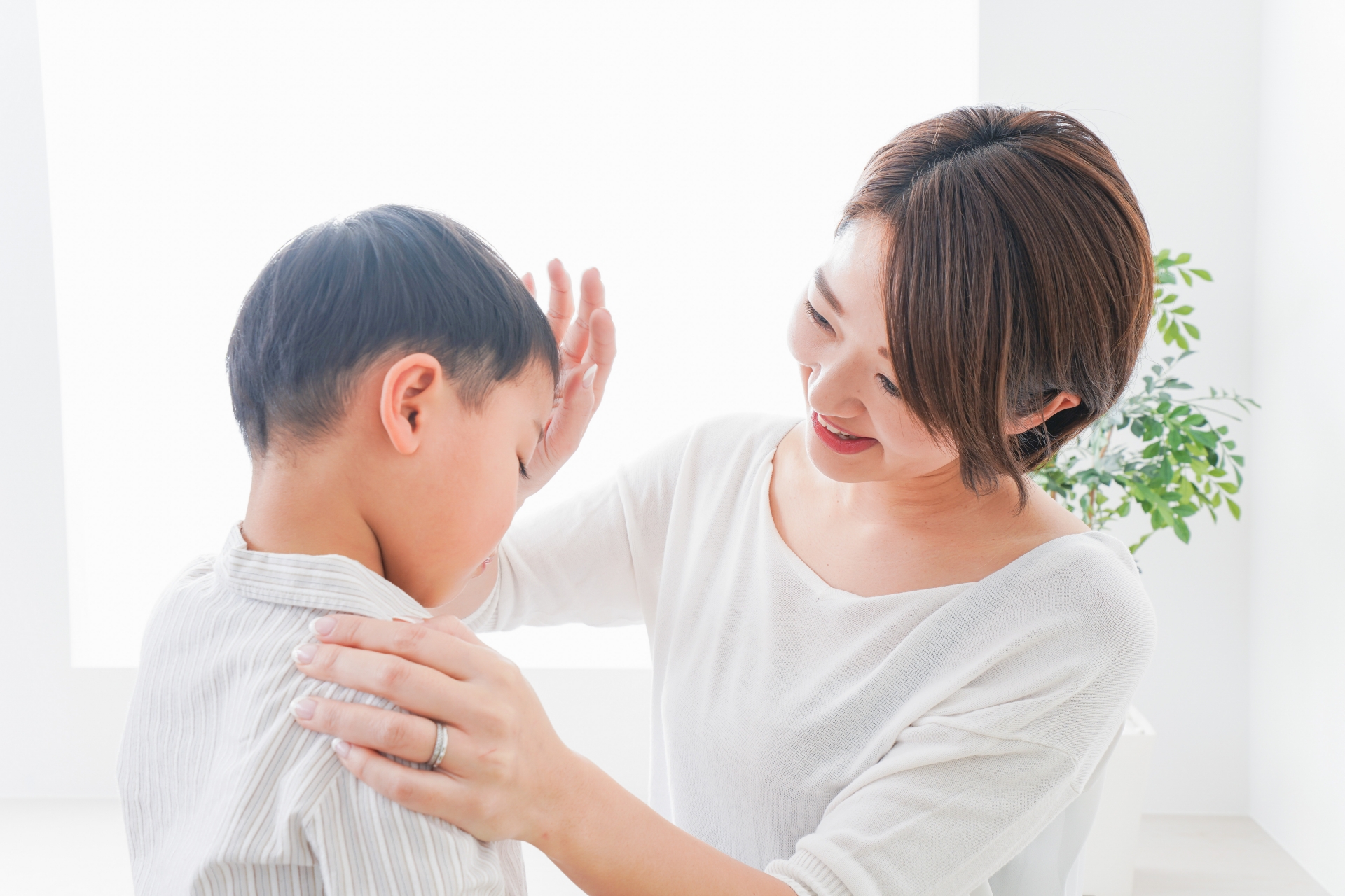 慰めるママ